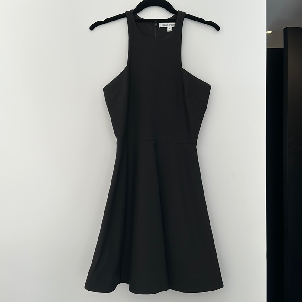 Elizabeth and James black dress size 2